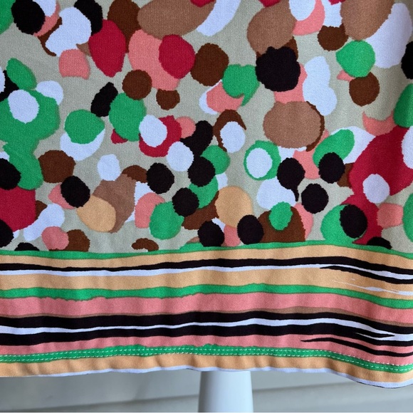 •Shelby & Palmer• Multicolor Polka Dot Blouson Dress - Size 12 - Picture 4 of 9
